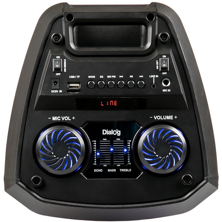 Портативная акустика Dialog AO-12 Black - фото 3