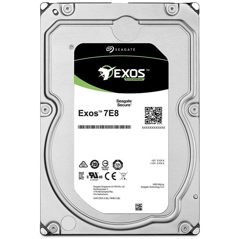 Жёсткий диск 4Tb SATA-III Seagate Exos 7E8 (ST4000NM0035)