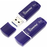 USB Flash накопитель 8Gb SmartBuy Crown Blue (SB8GBCRW-Bl)
