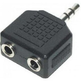 Разветвитель 3.5 Jack (M) - 2x 3.5 Jack (F), Perfeo A7008