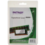 Оперативная память 4Gb DDR-III 1600MHz Patriot SO-DIMM (PSD34G160081S)