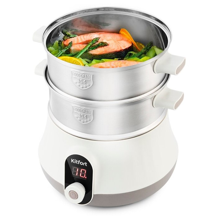 Пароварка Kitfort KT-2035 - фото 4