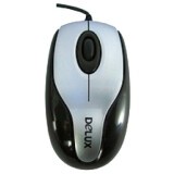 Мышь Delux DLM-363B Silver/Black