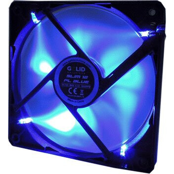 Вентилятор для корпуса GELID Slim 12 PL Blue (FN-FW12-SLIMBPL-16) - FN-FW12SLIMBPL-16 - фото 3