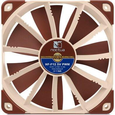 Вентилятор для корпуса Noctua NF-F12 5V PWM - NF-F12-5V-PWM