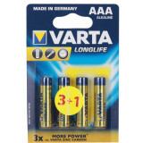 Батарейка Varta Long Life (AAA, 4 шт) (04103101414)