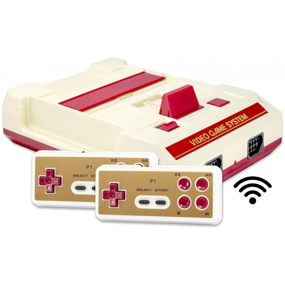 Игровая консоль Retro Genesis 8 Bit Wireless (300 встроенных игр)