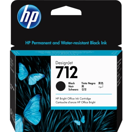 Картридж HP 3ED71A (№712) Black