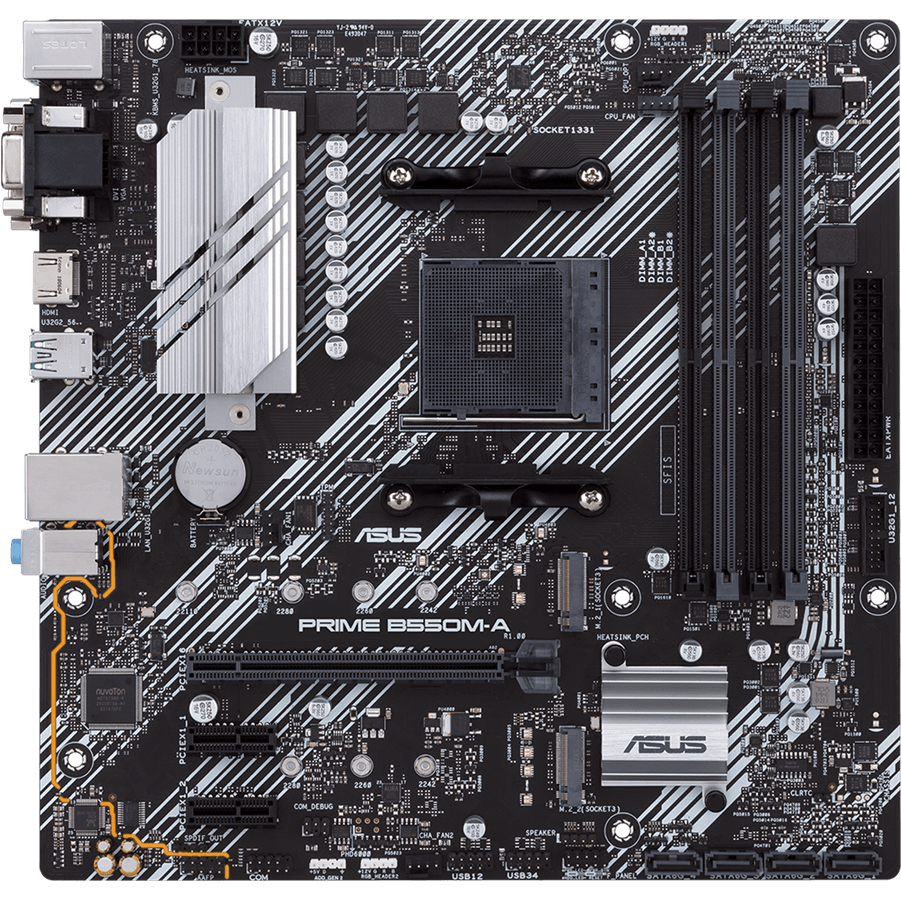 ПК AMD Ryzen 5 5600X / NVIDIA RTX 3060 / 16 ГБ / SSD 1536 ГБ