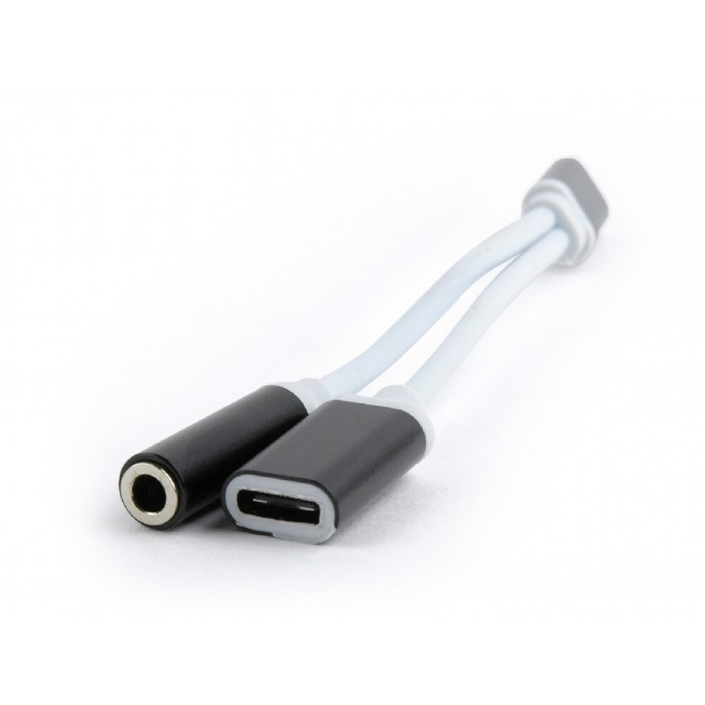 Переходник USB Type-C - 3.5 Jack/USB Type-C, Gembird CCA-UC3.5F-02