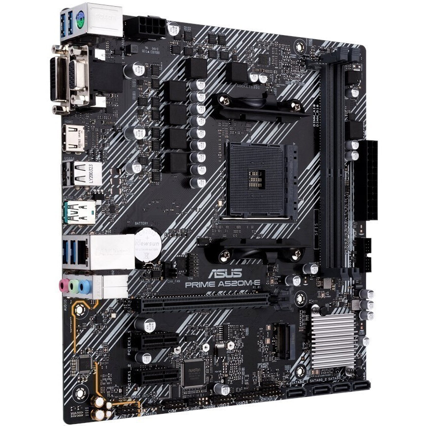 Материнская плата ASUS PRIME A520M-E - фото 2