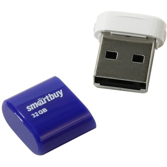 USB Flash накопитель 32GB SmartBuy Lara Blue (SB32GBLARA-B)
