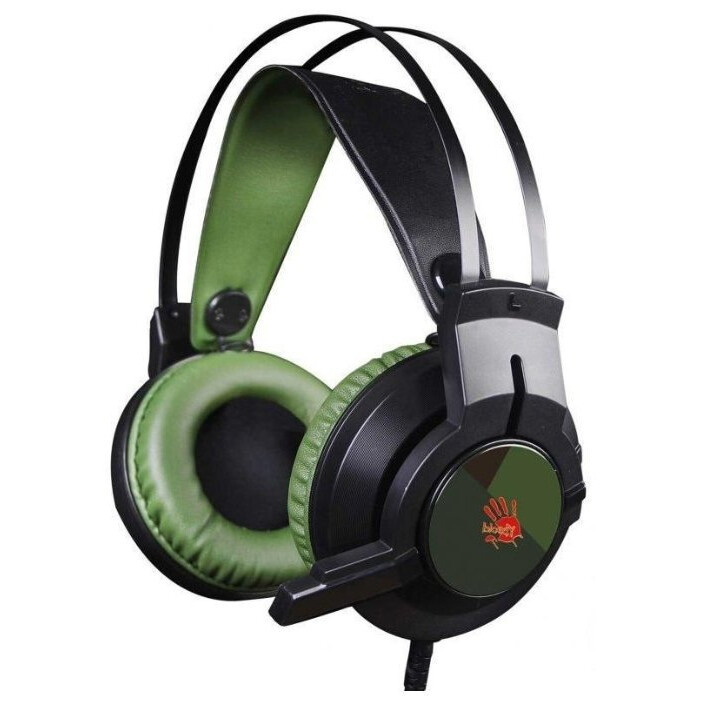Гарнитура Bloody J450 Black/Green