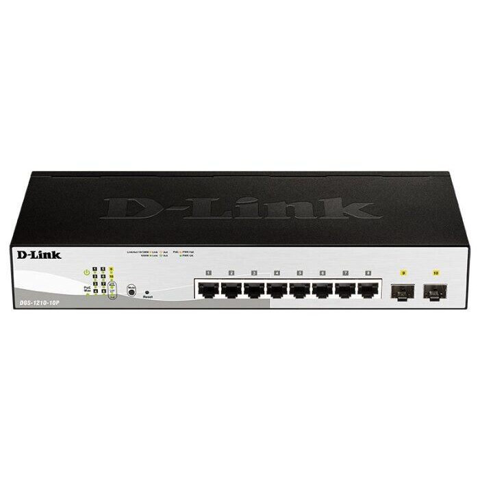 Коммутатор (свитч) D-Link DGS-1210-10P/F - DGS-1210-10P/F1(F3)