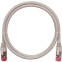 Патч-корд NIKOMAX NMC-PC4SA55B-001-GY, 0.15м