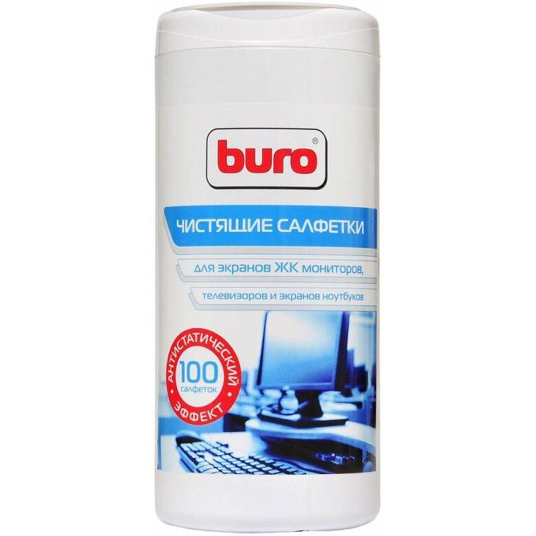 Чистящие салфетки Buro BU-ASCREEN, 100 шт.
