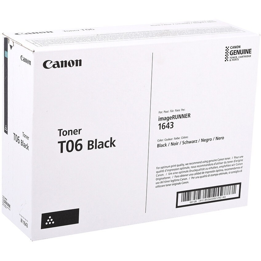 Картридж Canon T06 Black