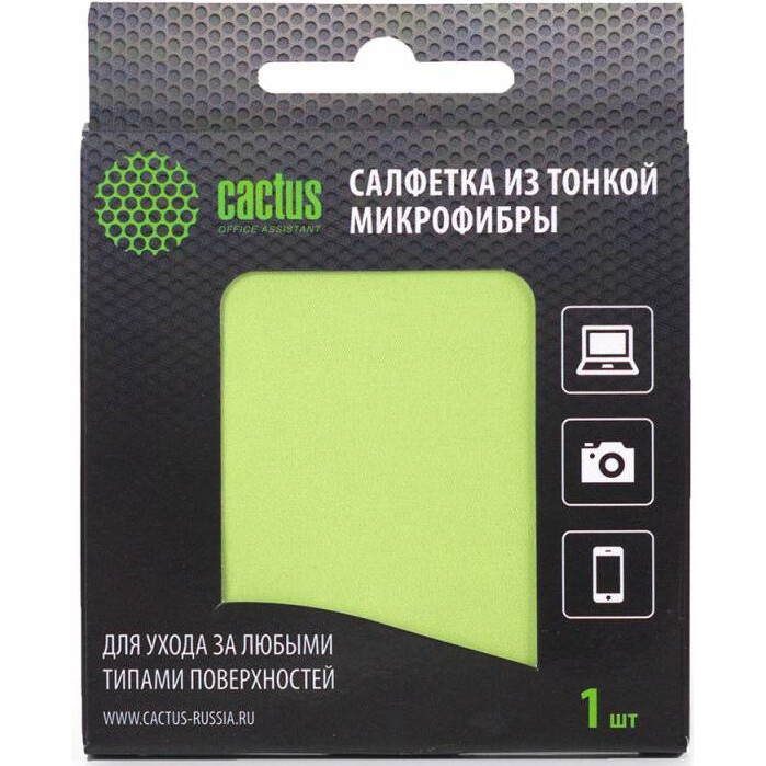 Чистящая салфетка Cactus CS-MF01