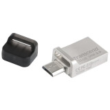 USB Flash накопитель 32Gb Transcend JetFlash 880 Silver (TS32GJF880S)