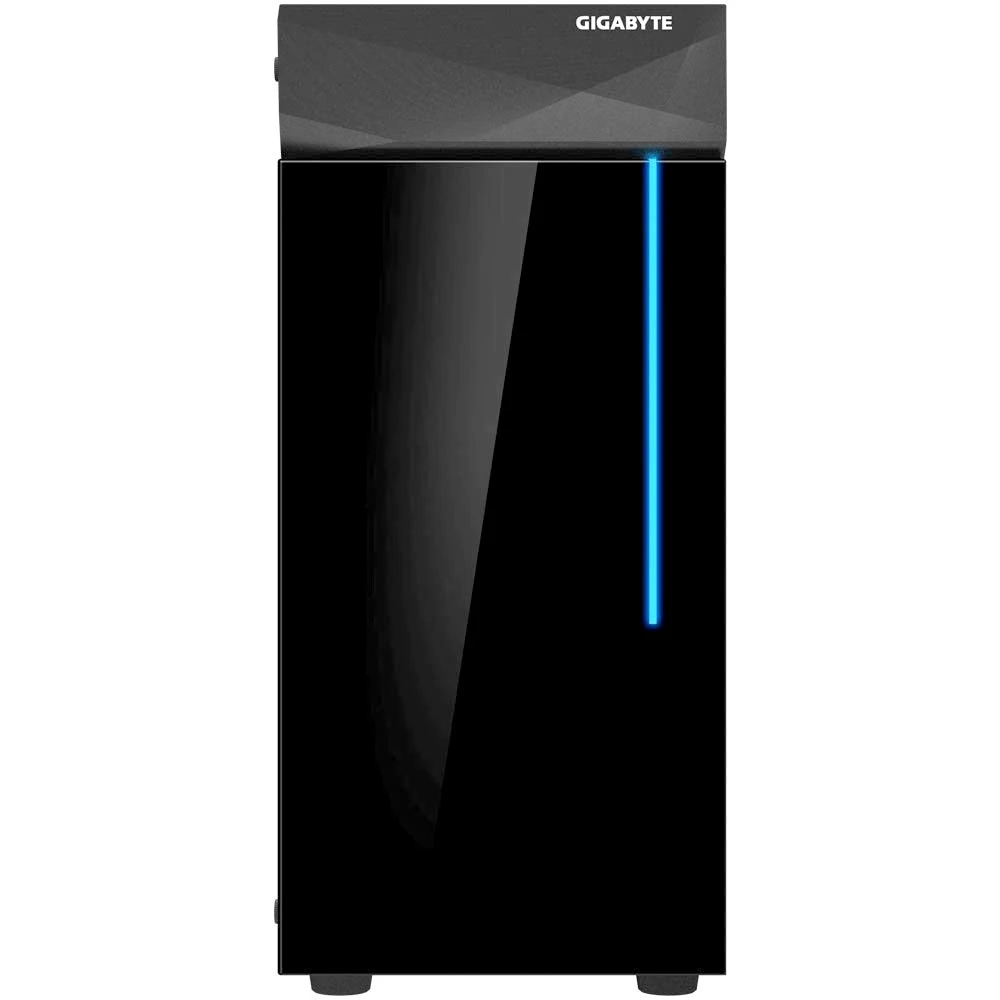 Корпус Gigabyte C200 GLASS Black - GB-C200G - фото 2