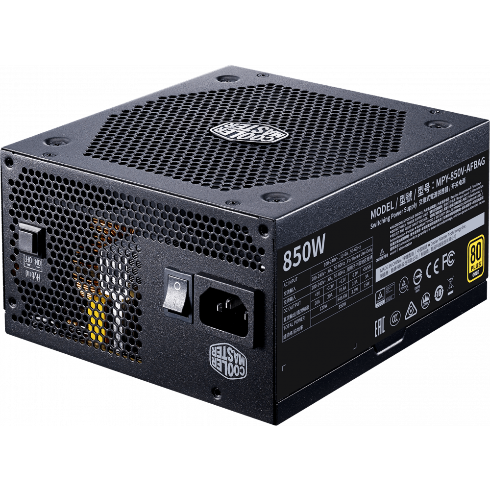 Блок питания 850W Cooler Master V850 Gold V2 (MPY-850V-AFBAG-EU)