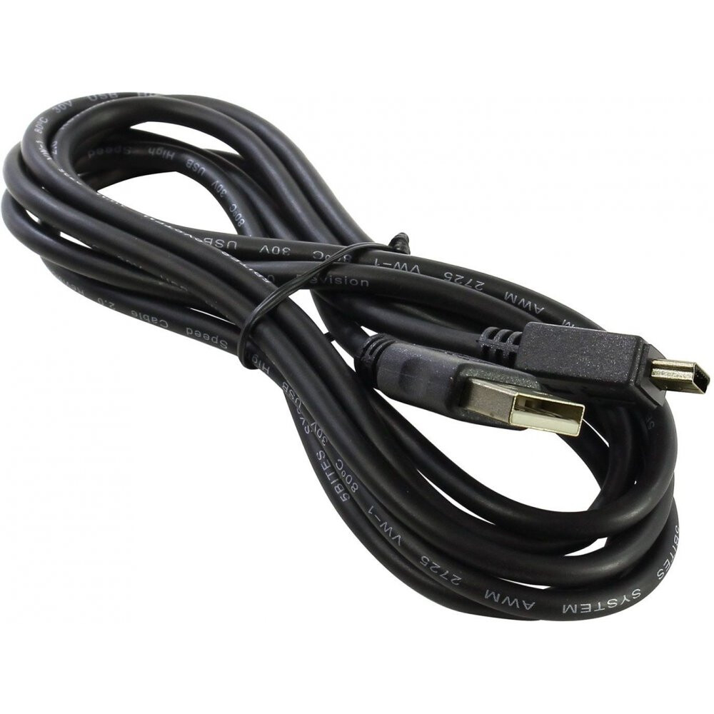 Кабель USB - miniUSB, 1м, 5bites UC5007-010(C)