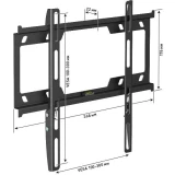 Кронштейн Holder F3616-B Black