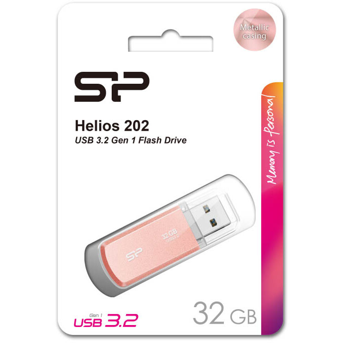 USB Flash накопитель 32Gb Silicon Power Helios 202 Pink (SP032GBUF3202V1P) - фото 2