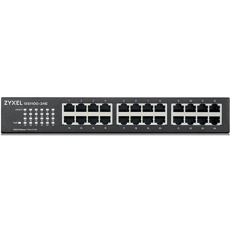 Коммутатор (свитч) Zyxel GS1100-24E (EU0103F) - GS1100-24E-EU0103F - фото 2
