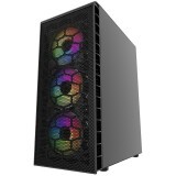 Корпус Powercase Mistral Z4С Mesh LED Black (PC_CMIZ4C_L4)