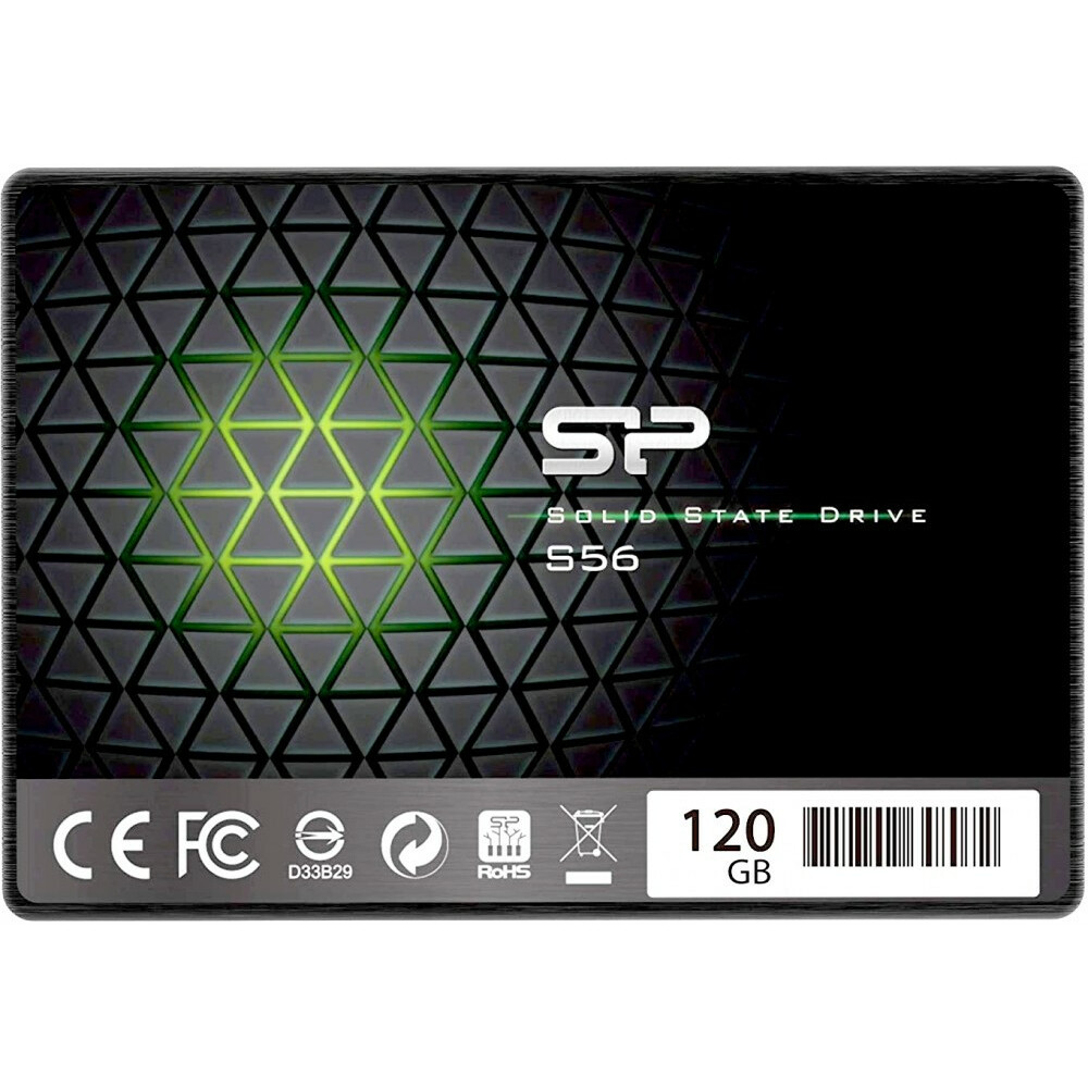 Накопитель SSD 120Gb Silicon Power Slim S56 (SP120GBSS3S56B25) - SP120GBSS3S56B25RM