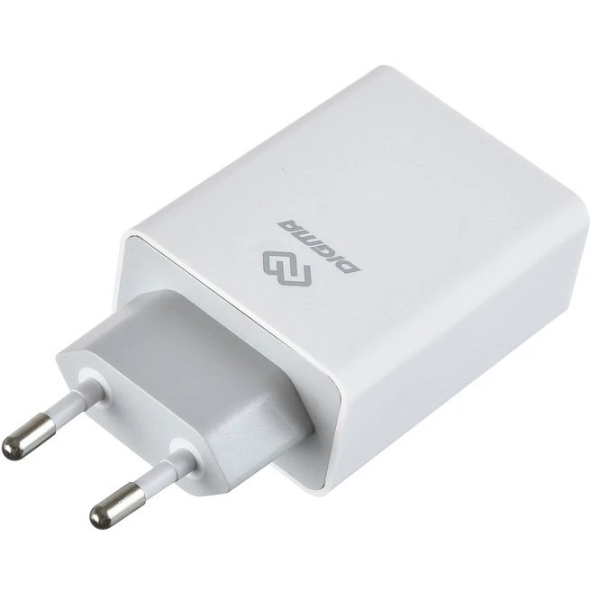 Сетевое зарядное устройство Digma DGWC-3U-5A-WG - фото 2