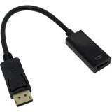Переходник DisplayPort (M) - HDMI (F), 0.15м, ExeGate EX-DPM-HDMIF-0.15 (EX284921RUS)