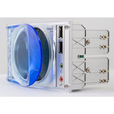 Контроллер вентиляторов AeroCool GateWatch 2 Silver (EN42581) - фото 5