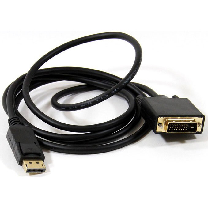 Кабель DisplayPort (M) - DVI (M), 1.8м, VCOM CG606-1.8M