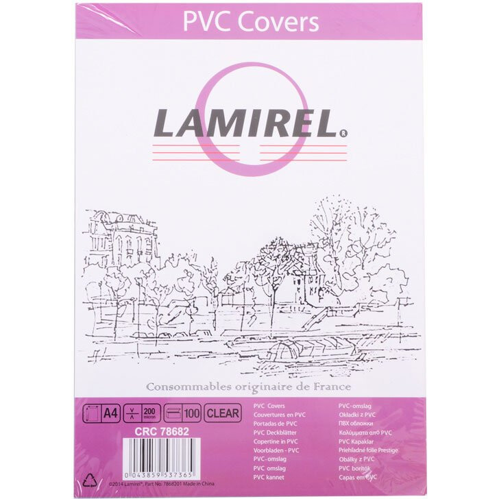 Обложки для переплёта Fellowes LA-7868201 Lamirel