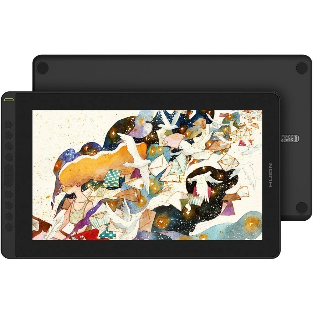 Графический планшет Huion Kamvas 16 (2021) Black - фото 2