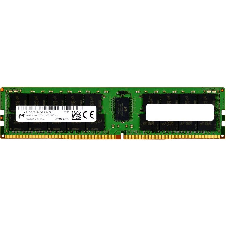 Оперативная память 32Gb DDR4 2933MHz Micron ECC RDIMM