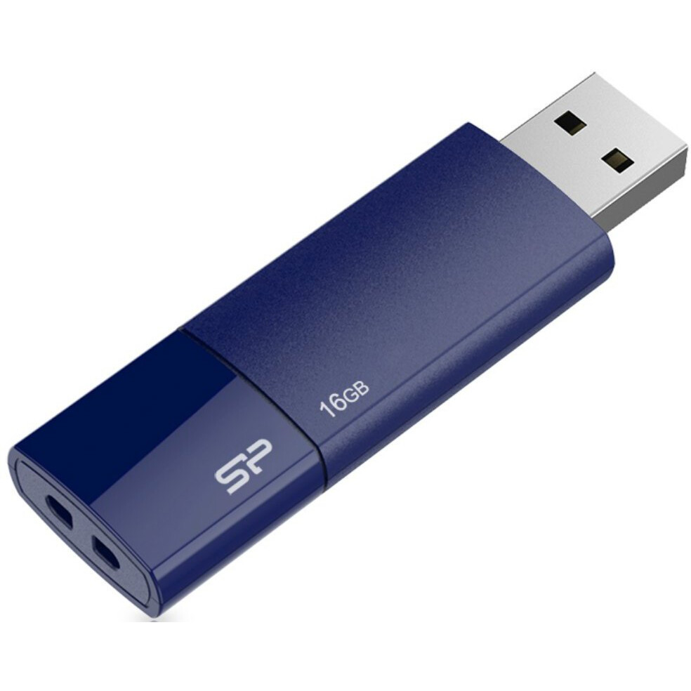 USB Flash накопитель 16Gb Silicon Power Ultima U05 Blue (SP016GBUF2U05V1D) - фото 2