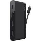 USB-концентратор Belkin USB-C 4-Port Mini Hub (USB Type-C) (F4U090btBLK)