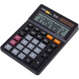 Калькулятор Deli EM01320 Black