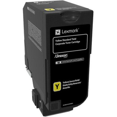 Картридж Lexmark 74C5SYE Yellow - 74C5SYE/74C0S40/74C5SY0