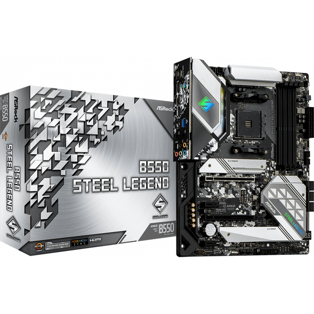 Материнская плата ASRock B550 Steel Legend - фото 5