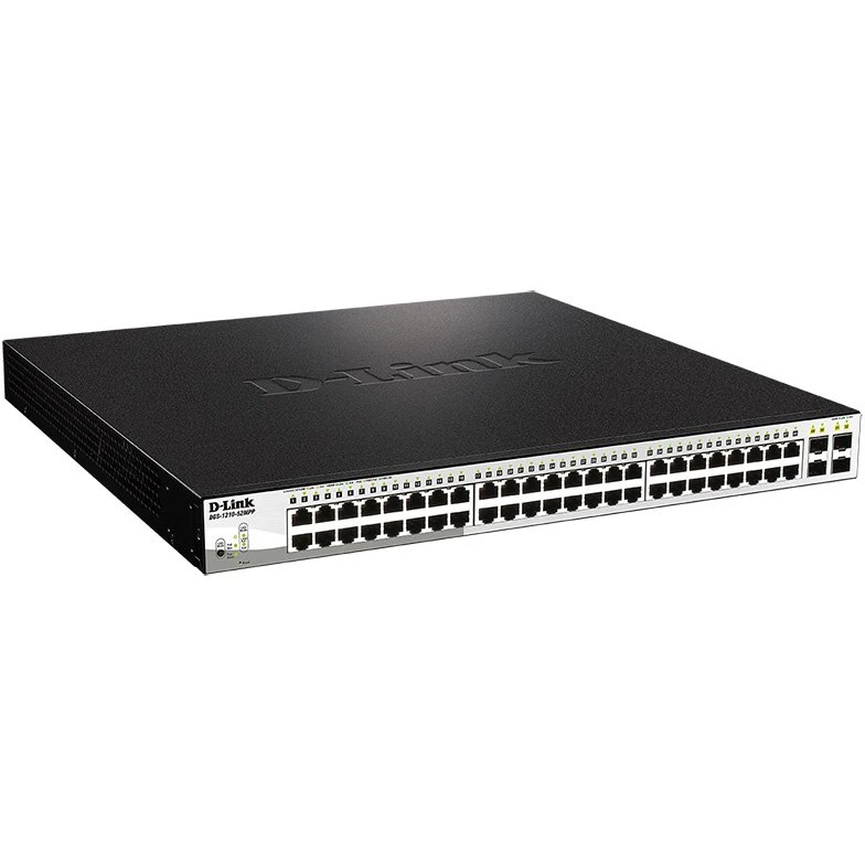 Коммутатор (свитч) D-Link DGS-1210-52MPP - DGS-1210-52MPP/E1A(E2A)