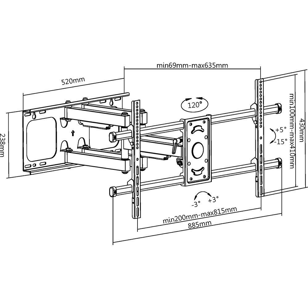 Кронштейн Ultramounts UM913 - фото 2