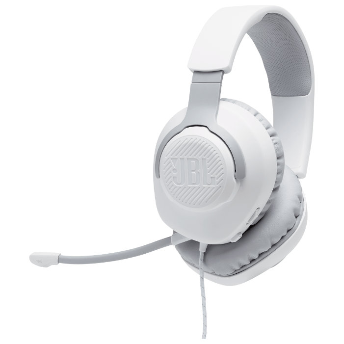 Гарнитура JBL Quantum 100 White - JBLQUANTUM100WHT - фото 2