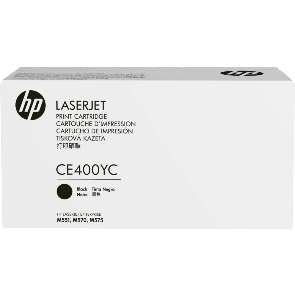 Картридж HP CE400YC (№507Y) Black