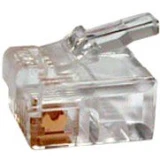 Коннектор RJ-12 Hyperline PLUG-6P6C-P-C2-100