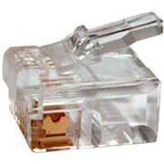 Коннектор RJ-12 Hyperline PLUG-6P6C-P-C2-100 - фото 2