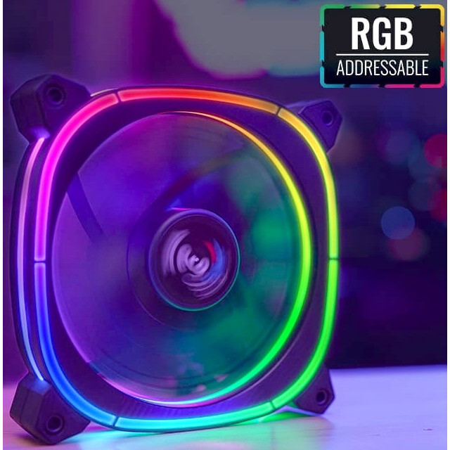 Вентилятор для корпуса AeroCool Astro 12 ARGB - 4710562750157 - фото 4